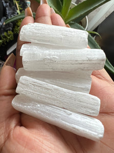 Selenite- "Stone of Higher Consciousness" Mini Wands